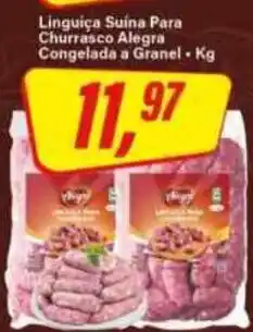 Rede Supermarket Linguiça Suína Para Churrasco Alegre oferta
