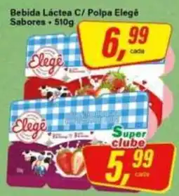 Rede Supermarket Bebida Láctea C/ Polpa Elegê oferta