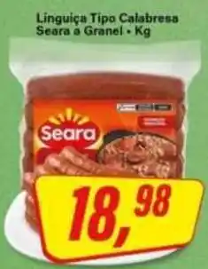 Rede Supermarket Linguiça Tipo Calabresa oferta