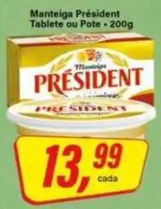 Rede Supermarket Manteiga president oferta