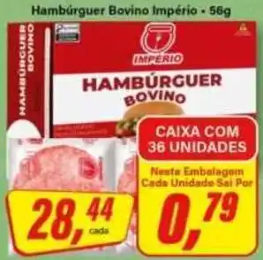 Rede Supermarket Hambúrguer bovino oferta