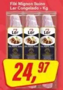 Rede Supermarket Filé Mignon Suíno Lar Congelado oferta