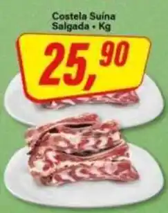 Rede Supermarket Costela Suína Salgada oferta