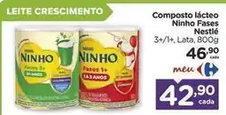 Carrefour Bairro Nestlé - composto lácteo ninho fases oferta