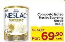 Carrefour Bairro Nestlé - composto lácteo neslac supreme oferta