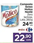 Carrefour Bairro Nestlé - composto lácteo molico oferta