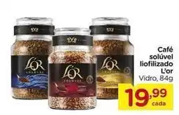Carrefour L'or - café solúvel liofilizado oferta