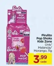 Carrefour Barbie - pirulito pop shoks kids zone oferta