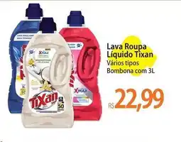 Atacadão Tixan - lava roupa líquido oferta