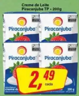 Rede Supermarket Creme de Leite Piracanjuba TP oferta