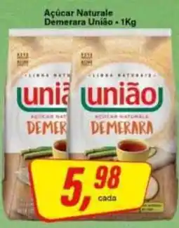 Rede Supermarket Açúcar Natural Demerara União oferta