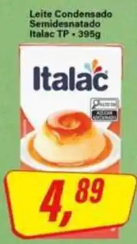 Rede Supermarket Leite Condensado Semidesnatado Italac TP oferta