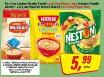 Rede Supermarket Farinha Láctea Nestlé Sachê oferta