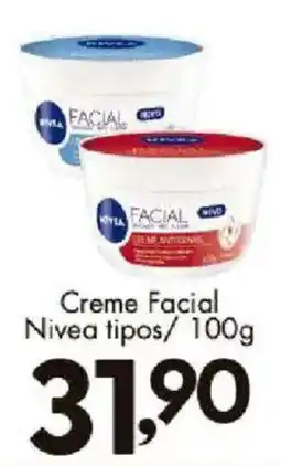 Confiança Supermercados Creme Facial Nivea oferta