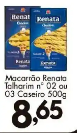 Confiança Supermercados Macarrão Renata Talharim oferta