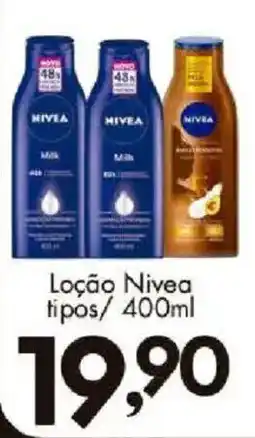 Confiança Supermercados Loção Nivea oferta