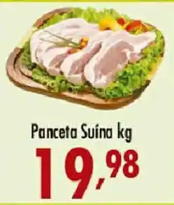 Confiança Supermercados Panceta Suína kg oferta