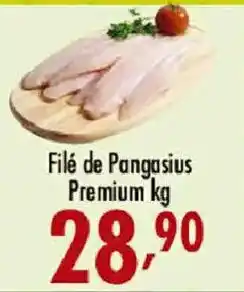 Confiança Supermercados Filé de Pangasius Premium oferta