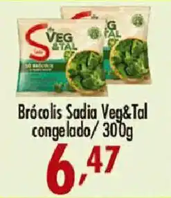 Confiança Supermercados Brócolis sadia veg&tal oferta