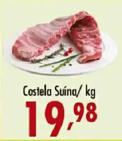 Confiança Supermercados Costela Suína oferta