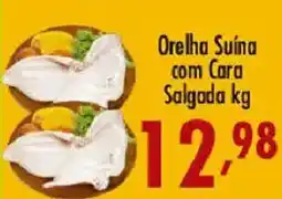 Confiança Supermercados Orelha Suína com Cara Salgada oferta