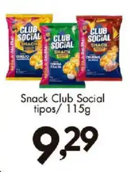 Confiança Supermercados Snack club social oferta