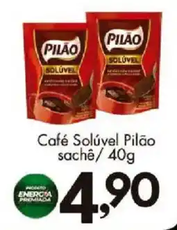 Confiança Supermercados Café Solúvel Pilão oferta