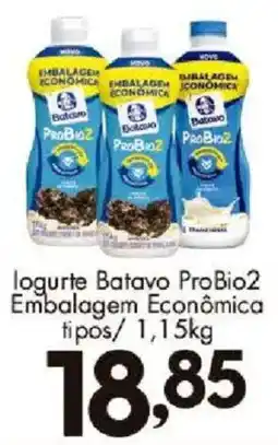 Confiança Supermercados logurte batavo probio2 oferta