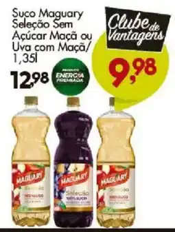 Confiança Supermercados Suco Maguary Seleção Sem Açúcar Maçã ou Uva com Maçã oferta