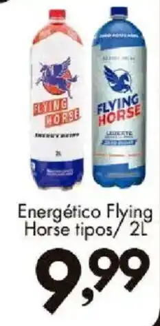 Confiança Supermercados Energético flying horse tipos oferta