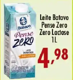 Confiança Supermercados Leite batavo pense zero zero lactose oferta