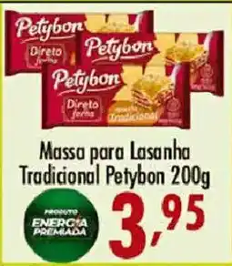 Confiança Supermercados Massa para Lasanha Tradicional Petybon oferta