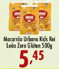 Confiança Supermercados Macarrão Urbano Kids Rei Leão Zero Glúten oferta