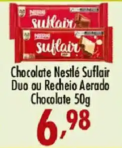 Confiança Supermercados Chocolate Nestlé Suflaír Duo ou Recheio Aerado oferta