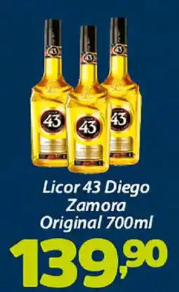 Confiança Supermercados Licor 43 Diego Zamora Original oferta
