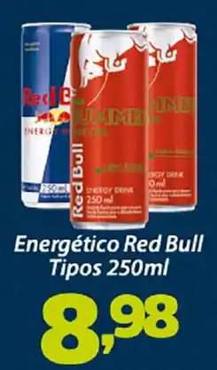 Confiança Supermercados Energético red bull oferta