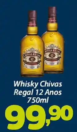 Confiança Supermercados Whisky Chivas Regal 12 Anos oferta
