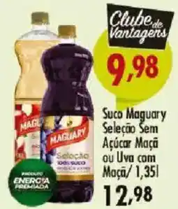 Confiança Supermercados Suco Maguary Seleção Sem Açúcar Maçã ou Uva com Maçã oferta