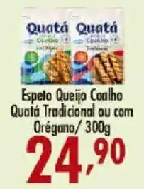 Confiança Supermercados Espeto Queijo Coalho Quatá Tradicional ou com Orégano oferta
