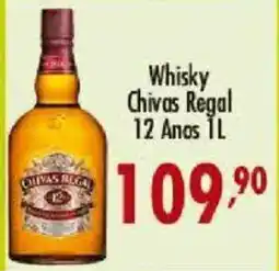 Confiança Supermercados Whisky Chivas Regal 12 Anos 1L oferta