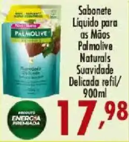 Confiança Supermercados Sabonete liquido para as maos palmolive naturais suavidade oferta