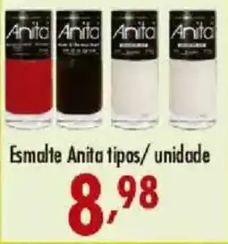 Confiança Supermercados Esmalte anita tipos oferta