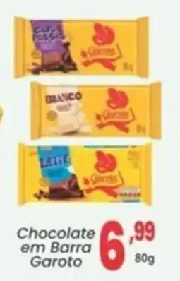 Primor Supermercado Chocolate em Barra Garoto oferta
