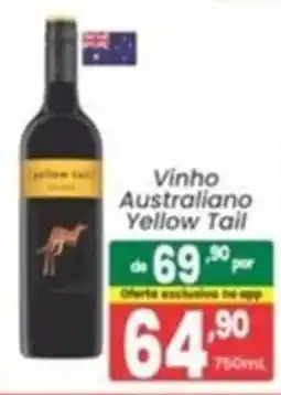 Primor Supermercado Vinho Australiano Yellow Tail oferta