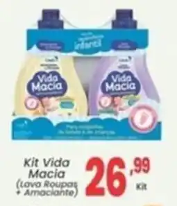 Primor Supermercado Kit vida macia (lava roupas + amaciante) oferta