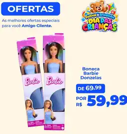 Andorinha Hipermercado Boneca Barbie Donzelas oferta