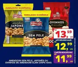 Roldão Elma chips - amendoim sem pele, japonês ou ovinhos de amêndoim oferta