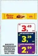 Roldão Recheadinho - biscoito recheadinho bauducco chocolate ou goiaba oferta