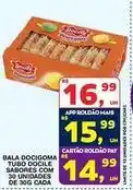 Roldão Docile - bala docigoma tubo docile sabores com 30 unidades de 30g cada oferta