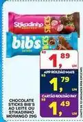 Roldão Chocolate - chocolate sticks ao leite ou stkidinho oferta